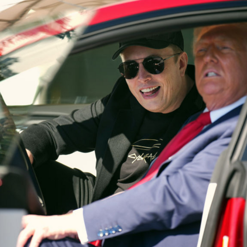 Trump and Musk hosted a Tesla ad at the White House
