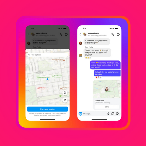 How to share your live location on Instagram