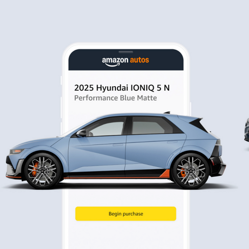 Amazon is selling cars now