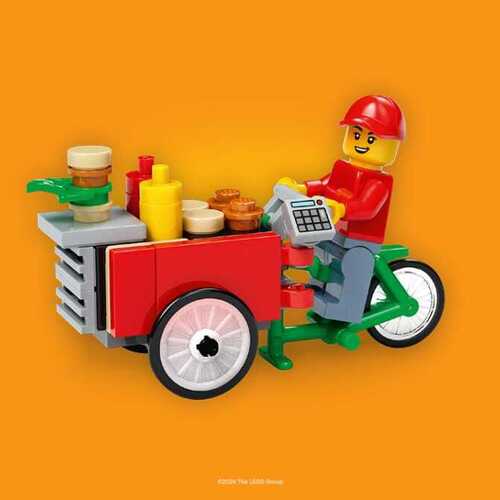Lego is giving away exclusive Burger Bike Carts for free