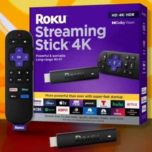 Hack your streaming — save $15 on the Roku 4K streaming stick on Amazon