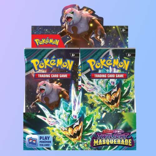 The Twilight Masquerade Booster Box is next in Best Buy's Pokémon Day restocks