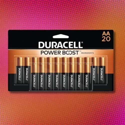 Stock up on Duracell AA batteries while they're close to half off