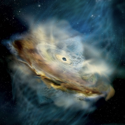 A strange black hole is acting even stranger