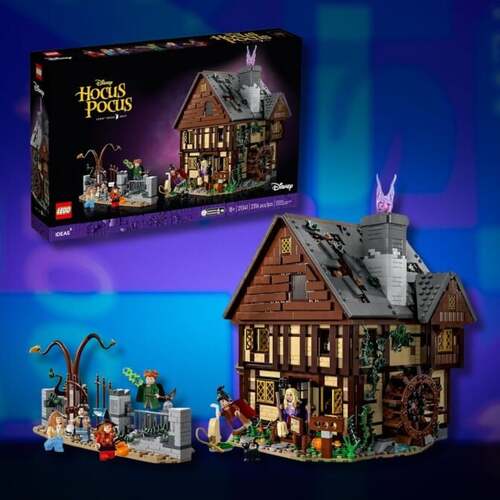The Lego Ideas 'Hocus Pocus' The Sanderson Sister's Cottage has dropped to its best-ever price at Amazon