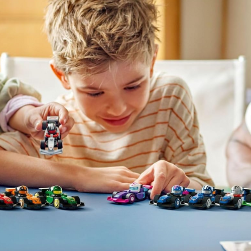 Get this 6-pack of Lego F1 Collectible Race Cars for its lowest price ever