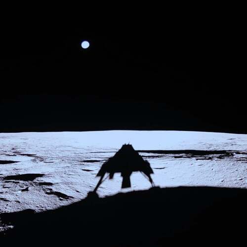 Moon lander digs up major data not collected since Apollo astronauts