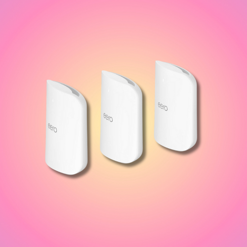 The eero Max 7 mesh WiFi system is discounted to its lowest price this year