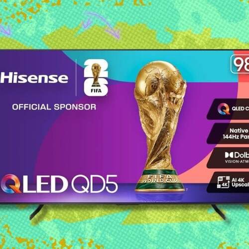 Best TV deal: Save $882.80 on  Hisense 98-inch QD5 QLED 4K TV