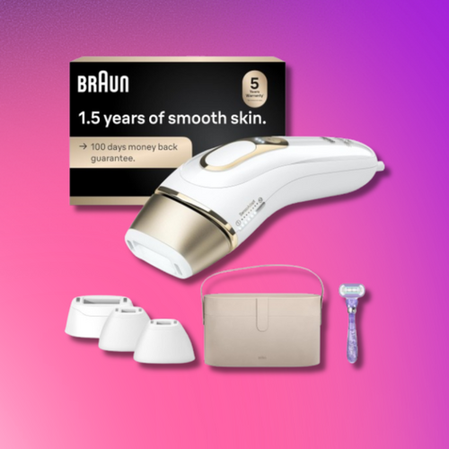 Enjoy a salon experience at home with this bumper Braun IPL deal