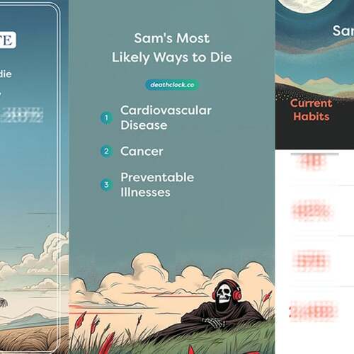 I tried an AI Death Clock app to predict the date I'll die