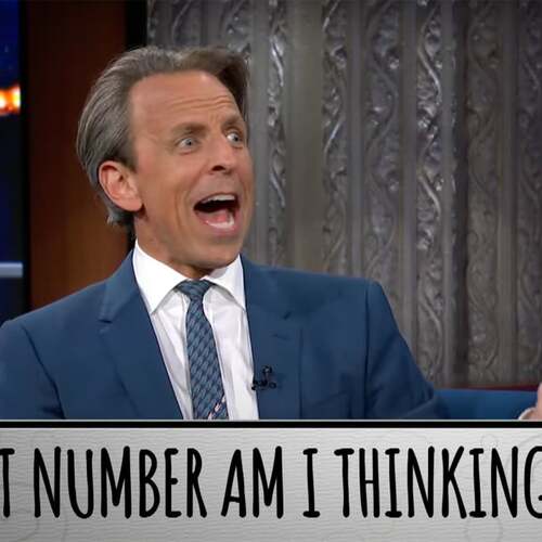 Seth Meyers answering Stephen Colbert's quickfire questions leads to plenty of bickering