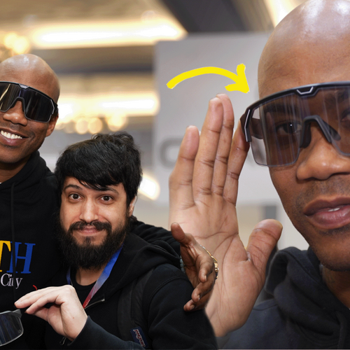 Stephon Marbury let me try Chamelo’s color-changing smart glasses