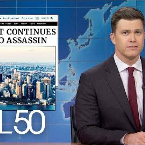 'SNL' Weekend Update covers CEO assassin and Hunter Biden's pardon