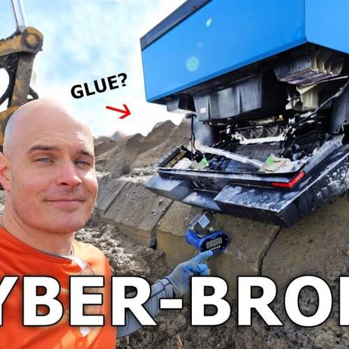 Cybertruck suffers catastrophic failure in this stress test. Watch it happen.