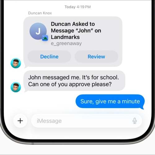 iOS 26 Makes It Harder for Your Kids to Chat With Strangers