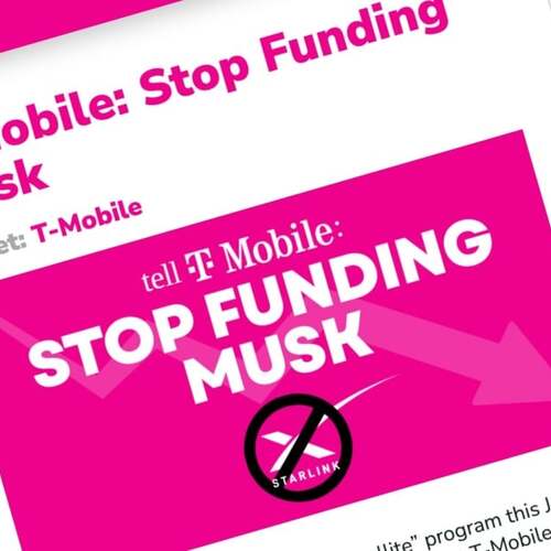 Tesla Takedown Movement Urges T-Mobile to Kill Cellular Starlink Partnership