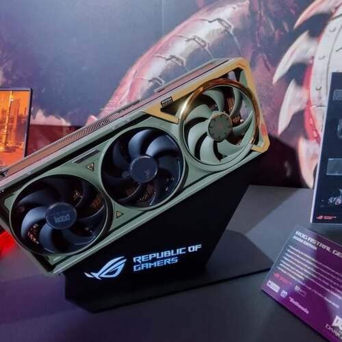 Asus Has Rad New Custom Desktop GPUs, Including a Doom-Themed Beauty