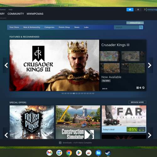 Steam For Chromebooks Will Shut Down Later This Year