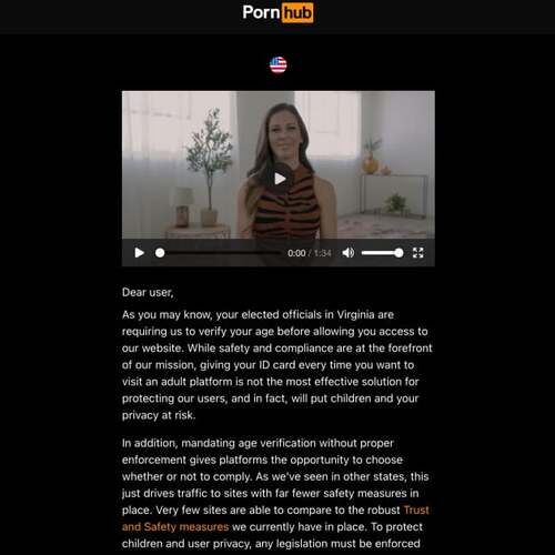 Pornhub Is Now Blocked in 23 States and 1 Country. How to Watch Anyway