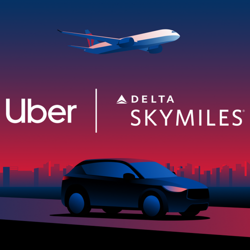 You Can Now Earn Delta Miles When You Ride or Dine With Uber