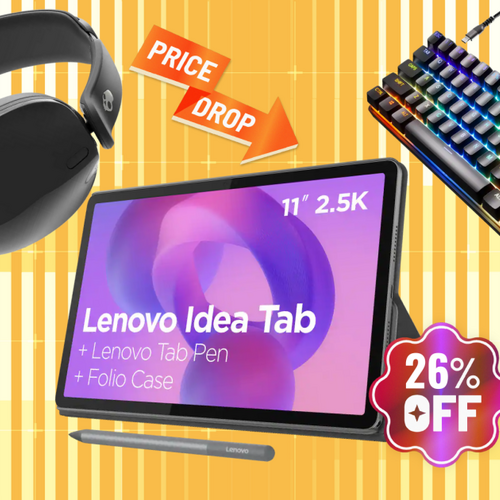 A Deal You Need to Get Your Hands On: Swipe 26% Off the Lenovo Idea Tab