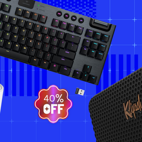 Slim on Size, Slimmer on Price: Take 43% Off This 4-Star Logitech Gaming Keyboard