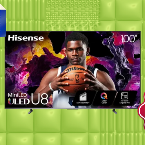 This 100-Inch Hisense TV Is Almost $1,000 Off, Just in Time For March Madness