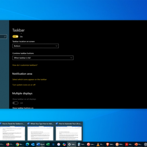 Want a Better PC Experience? 14 Quick Ways to Tweak Your Windows Taskbar