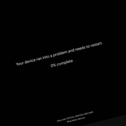 Microsoft to Retire the Blue Screen of Death (Again) for a Black Void