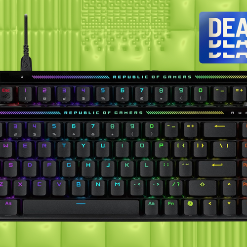 Mini Keyboard, Mega Deal: Score 25% Off on Asus's 65% Keyboard