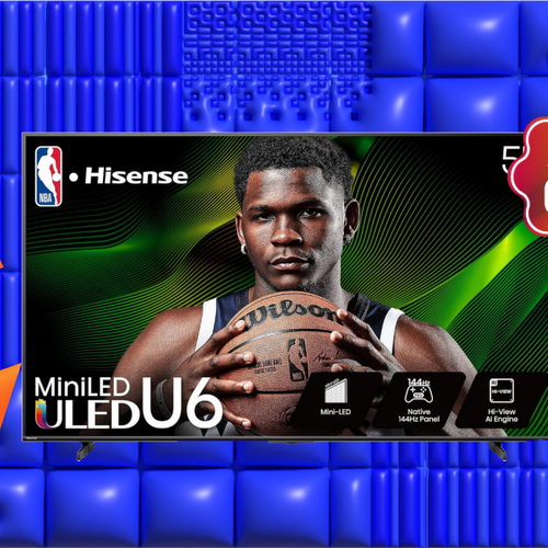 Don't Change the Channel on This Deal: The 55-Inch Hisense U6 TV Is $250 Off