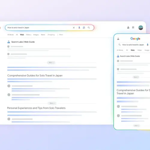 Google Continues AI Search Push With Curated 'Web Guide' Results