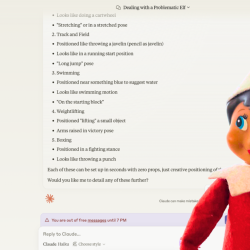 Asking AI for Help With Elf on the Shelf Was a Mistake