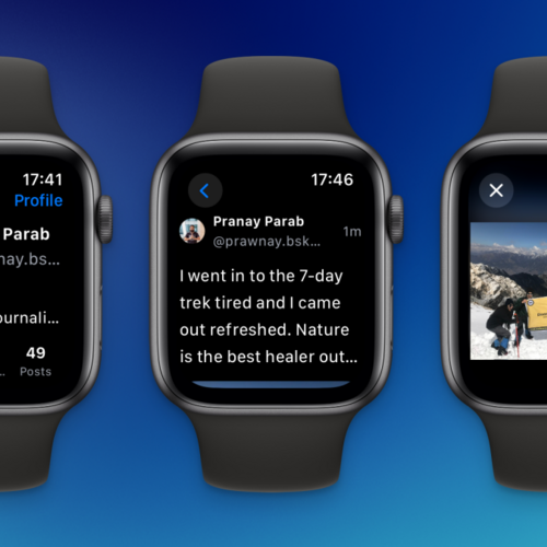 Butterfly Lets You Use Bluesky From Your Apple Watch