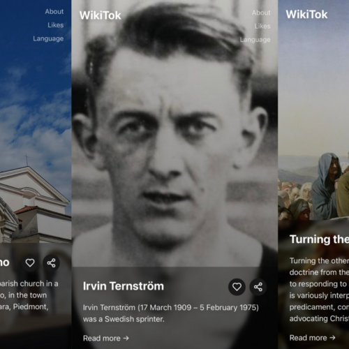 This Web App Is TikTok for Reading Wikipedia