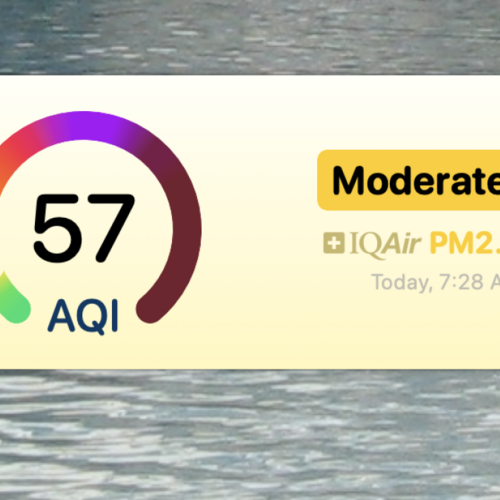 This Free iPhone and Mac Widget Tracks Your Local Air Quality