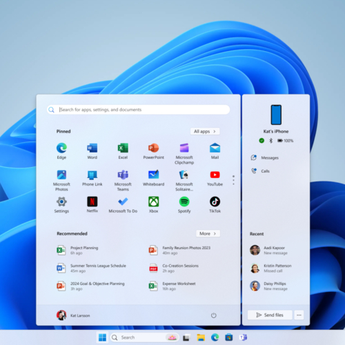 Windows Is Expanding Its Start Menu Phone Integration to iPhones