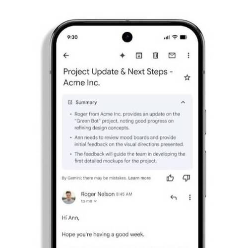 Gmail Will Automatically Summarize Your Emails Using Gemini AI (but You Can Disable It)