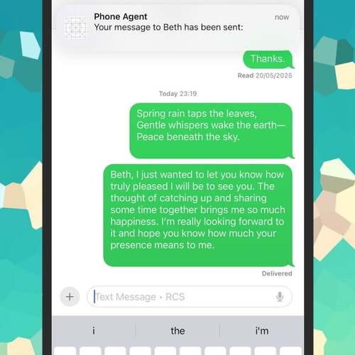 Someone Built an AI Agent for the iPhone Before Apple Could