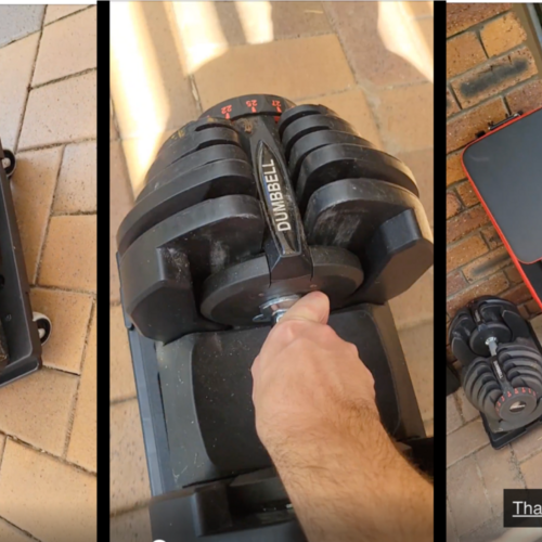 Use This Redditor's Trick to Move and Store Your Adjustable Dumbbells