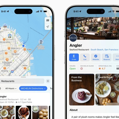 Apple Maps' Restaurant Recommendations Just Got a Little Bit Fancier