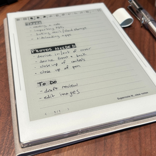 Review: The Supernote A6 X2 Nomad Is a Super Lovable, Super Portable Digital Notebook