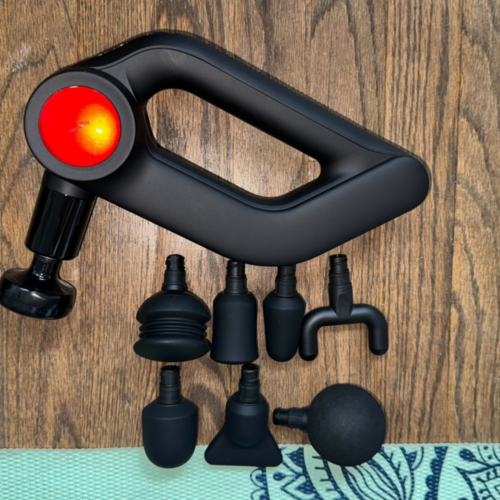 The HeyChy D5 Pro Massage Gun Packs Heat, but Not a Punch
